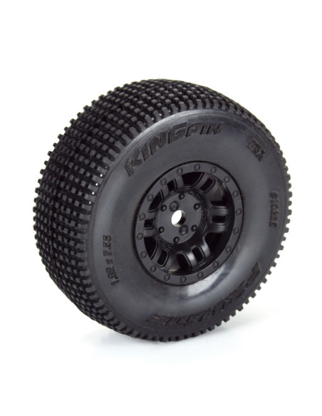 1-16 King Pin Front-Rear Tires MTD 12mm Black Split Six (4): MOJAVE GROM