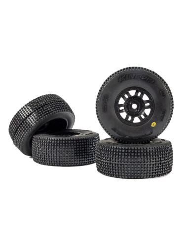 1-16 King Pin Front-Rear Tires MTD 12mm Black...