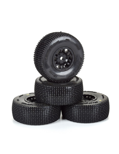 1-16 King Pin Front-Rear Tires MTD 12mm Black...
