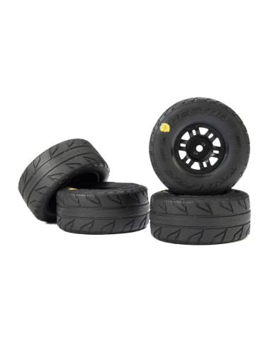 1-16 Vector Front-Rear Tires MTD 12mm Black...