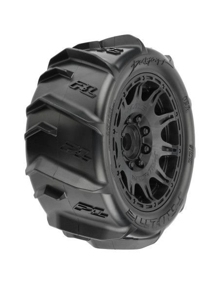 1-6 Dumont Sand-Snow F-R 5.7" Tires MTD 24mm Black Raid (2)