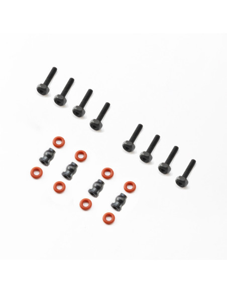 PowerStroke Front-Rear Oil-Filled Shocks (4): ARRMA GRANITE  MOJAVE  TYPHON GROM