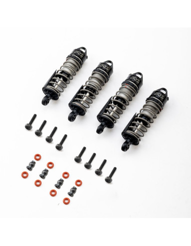 PowerStroke Front-Rear Oil-Filled Shocks (4):...
