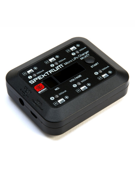 S63 Micro 6-port DC/USB 1S LiPo Charger