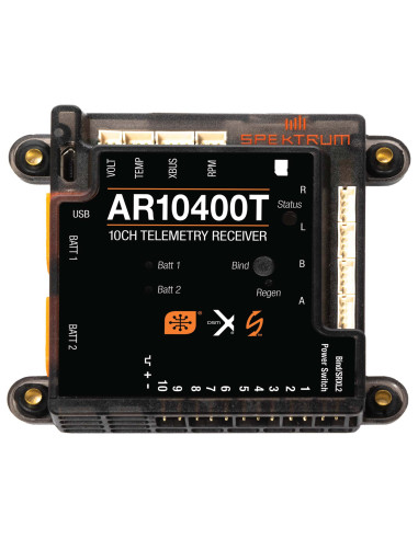 AR10400T 10-Channel PowerSafe Telemetry Receiver