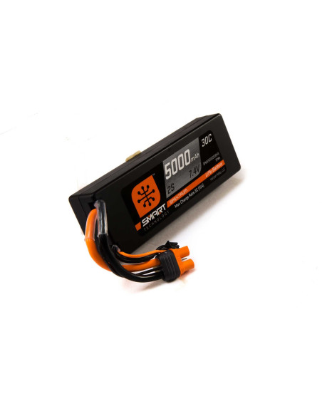 7.4V 5000mAh 2S 30C Smart LiPo Hardcase Battery: IC3