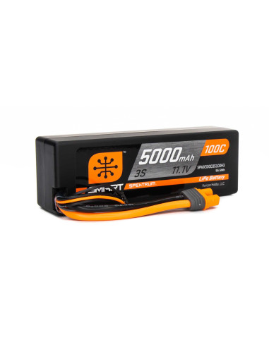 11.1V 5000mAh 3S 100C Smart Hardcase LiPo...
