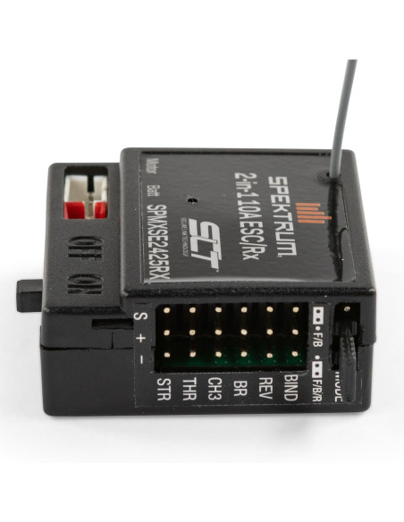 10 Amp Brushed 2-in-1 ESC - SLT Receiver Combo