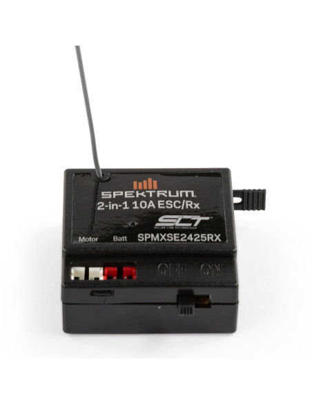 10 Amp Brushed 2-in-1 ESC - SLT Receiver Combo