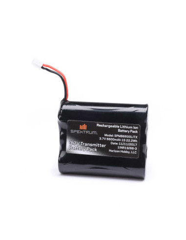 3.7V 6600mAh 1S Li-Ion Transmitter Battery:...