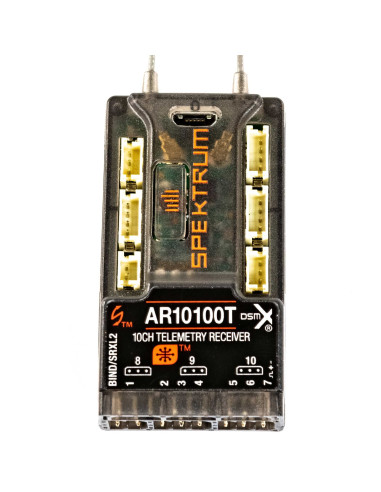 AR10100T DSMX 10-Channel Telemetry Receiver