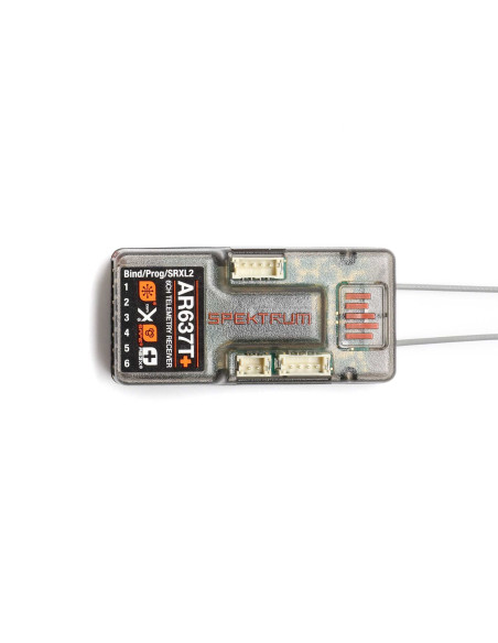AR637T+ DSMX 6-Channel AS3X+ & SAFE Telemetry Receiver
