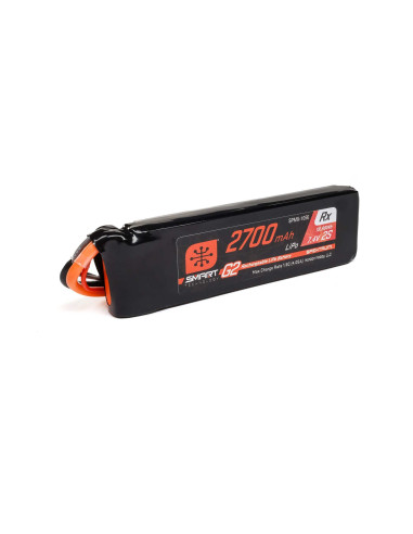 7.4V 2700mAh 2S 15C Smart G2 Receiver LiPo...