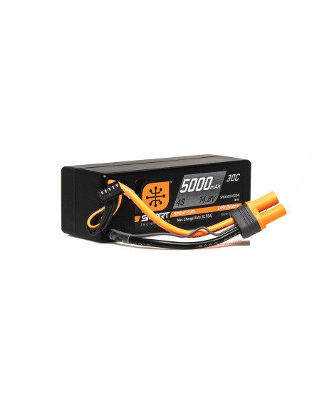 14.8V 5000mAh 4S 30C Smart LiPo Hardcase LiPo Battery: IC5