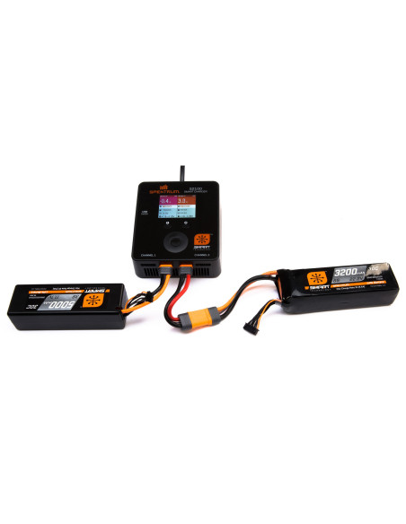 14.8V 5000mAh 4S 30C Smart LiPo Hardcase LiPo Battery: IC5