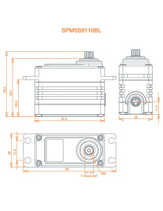 S9110BL 1/5 Digital HV High... 2
