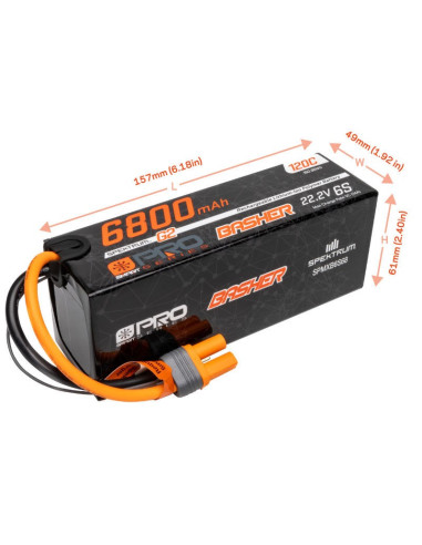 22.2V 6800mAh 6S 120C Smart G2 Pro Basher LiPo...
