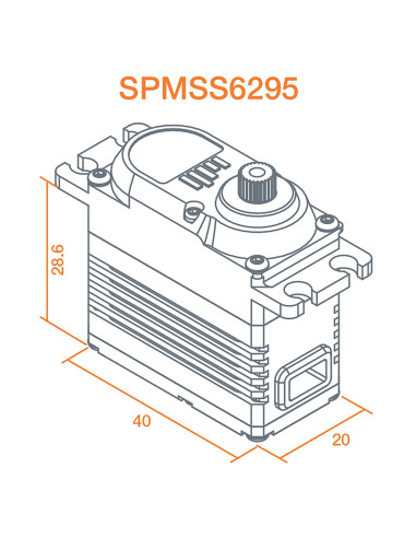 S6295 1-8 HV High Speed High Torque Brushless...