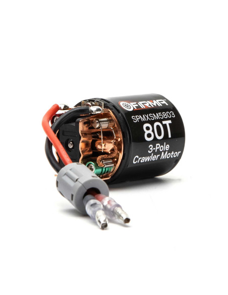 Firma 80T Rebuildable 3-Pole Brushed Crawler Motor