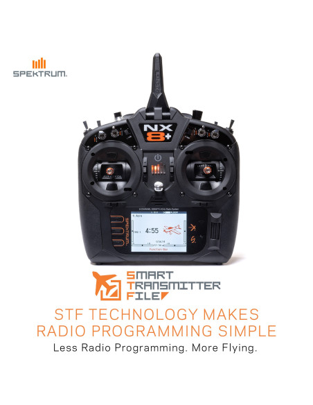 NX8+ 20-Channel DSMX Transmitter Only