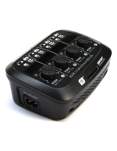 Smart Micro 4 port AC DC 1S LiPo Charger