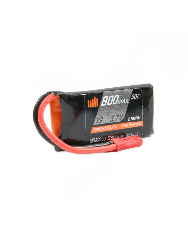1S 3.7V 800mAh 30C Li-Po Battery  JST-RCY