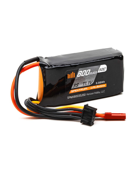 3S 11.1V 800mAh 50C Li-Po  JST-RCY