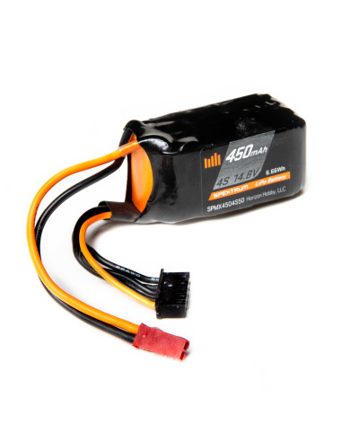 4S 450mAh 14.8V 50C LiPo Battery  JST-RCY