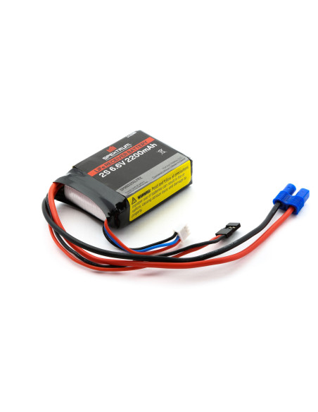 6.6V 2200mAh 2S LiFe Receiver Battery: Universal Receiver  EC3