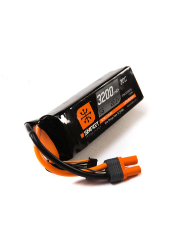 22.2V 3200mAh 6S 30C Smart LiPo Battery: IC5