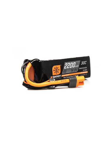 14.8V 2200mAh 4S 30C Smart LiPo Battery: IC3