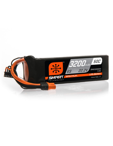 22.2V 3200mAh 6S 50C Smart LiPo Battery: IC5