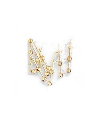 CANDELERO 2 ORIFICIOS DIA. 2 X 14 MM (4 UDS)