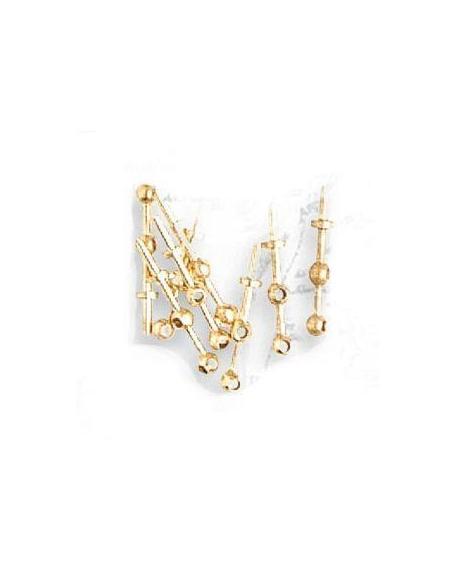 CANDELERO 2 ORIFICIOS DIA. 2 X 14 MM (4 UDS)