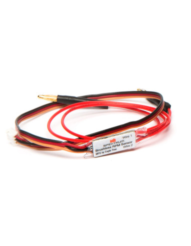 DSMX-DSMR Telemetry BL RPM Sensor with Bullets