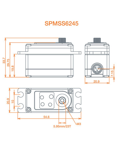 S6245 Low Profile Digital High Speed High...