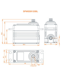 S9120BL 1/5 Digital HV High... 2