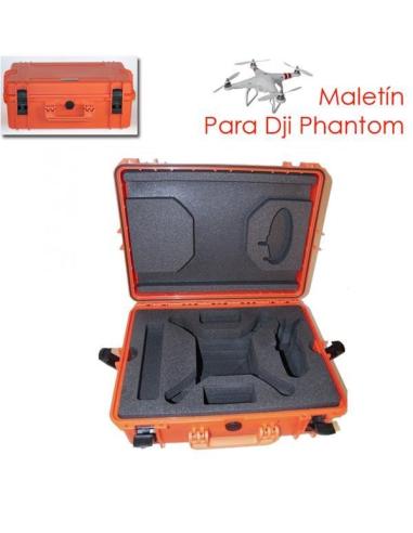 Maletin para DJI Phantom en color Naranja