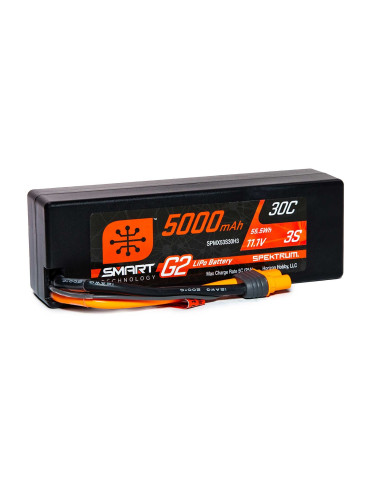 11.1V 5000mAh 3S 30C Smart G2 Hardcase LiPo...
