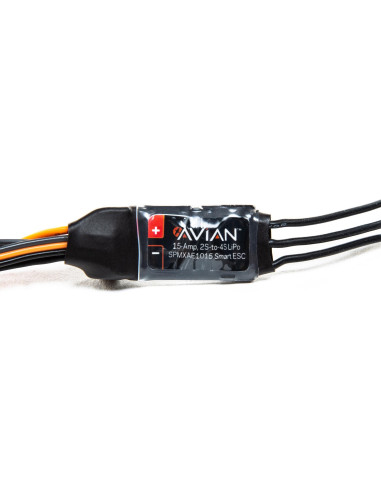Avian 15-Amp Smart Lite Brushless ESC  2S-4S: IC2