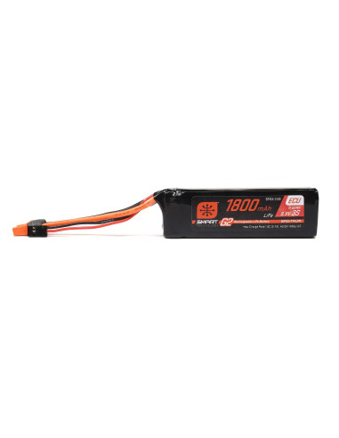 9.9V 1800mAh 3S 10C Smart G2 ECU LiFe Battery: IC3