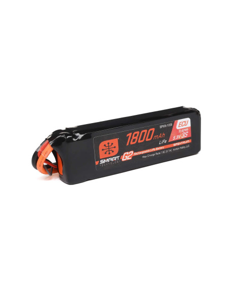 9.9V 1800mAh 3S 10C Smart G2 ECU LiFe Battery: IC3
