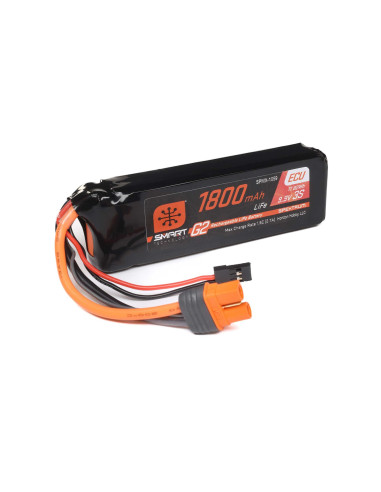 9.9V 1800mAh 3S 10C Smart G2 ECU LiFe Battery: IC3