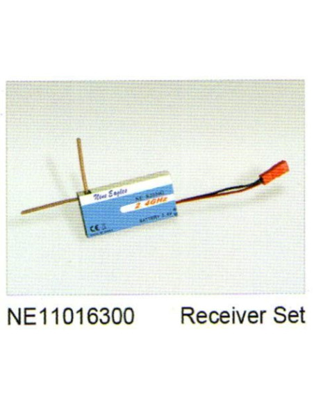 Receptor 2,4 GHZ de Kestrel 500 CO-AXIAL