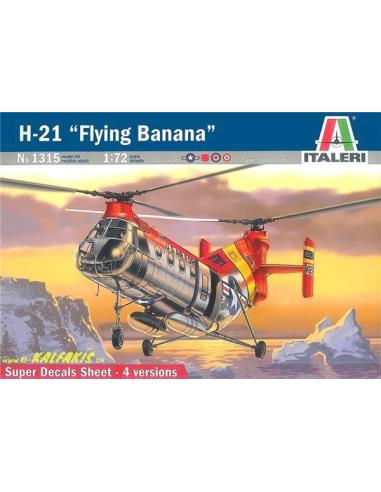 1315 H-21 Flying Banana Italeri 1:72