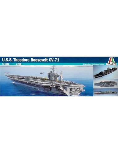 USS Roosevelt Italeri 1/720
