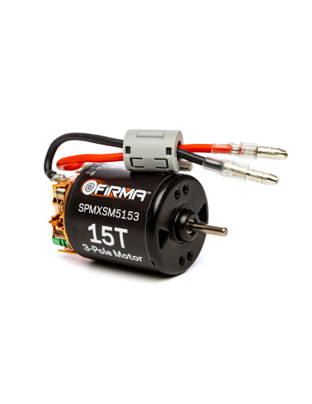 Firma 70A Brushed Smart ESC  2S-3S: IC3 - 15T Brushed Motor Combo