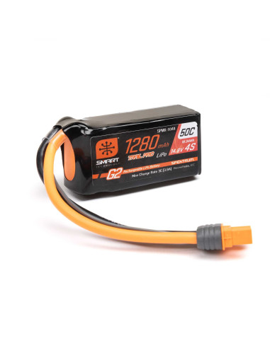14.8V 1280mAh 4S 50C Smart G2 Trail Pro LiPo...