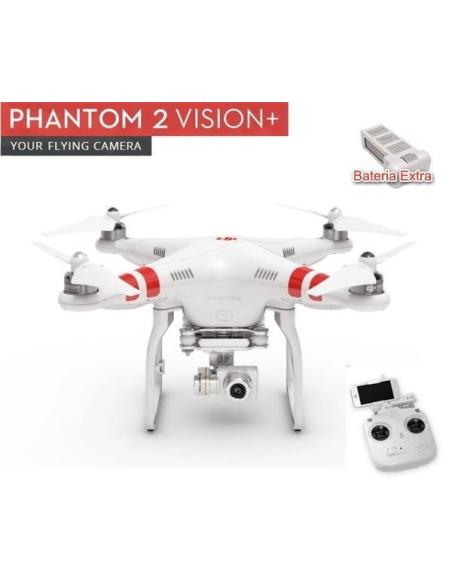 PHANTOM 2 Vision Plus de DJI Innovations + 1 Batería Extra