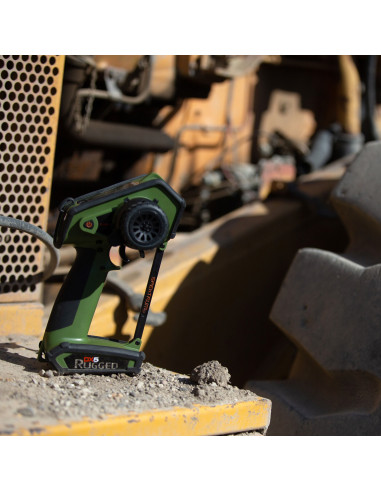 DX5 Rugged DSMR TX Only International  Green